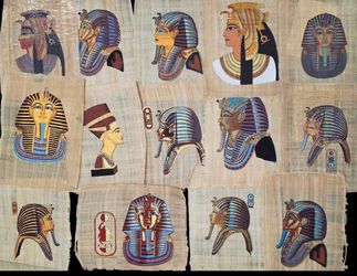 Ancient Egyptian Authentic Papyrus Paintings