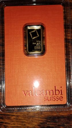 Gold bullion