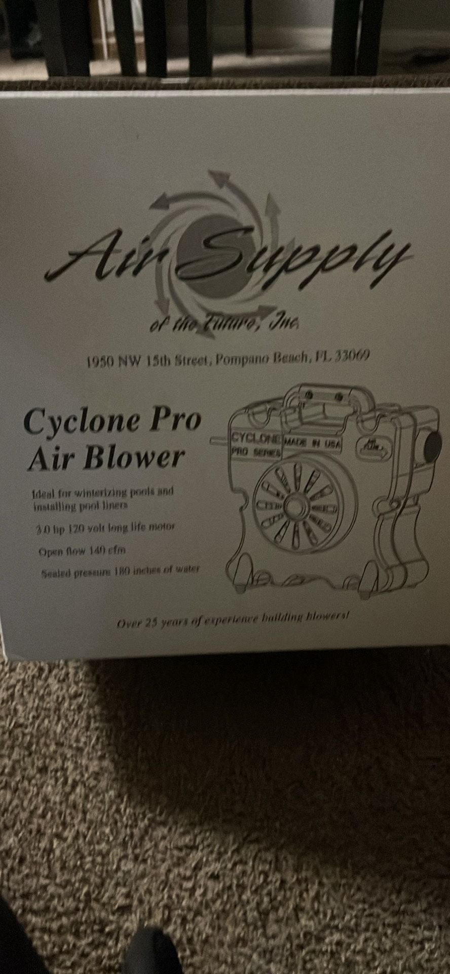 Cyclone Pro Air Blower
