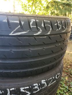 255/35/20 single tire