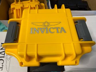 Invicta yellow 1-slot watch case