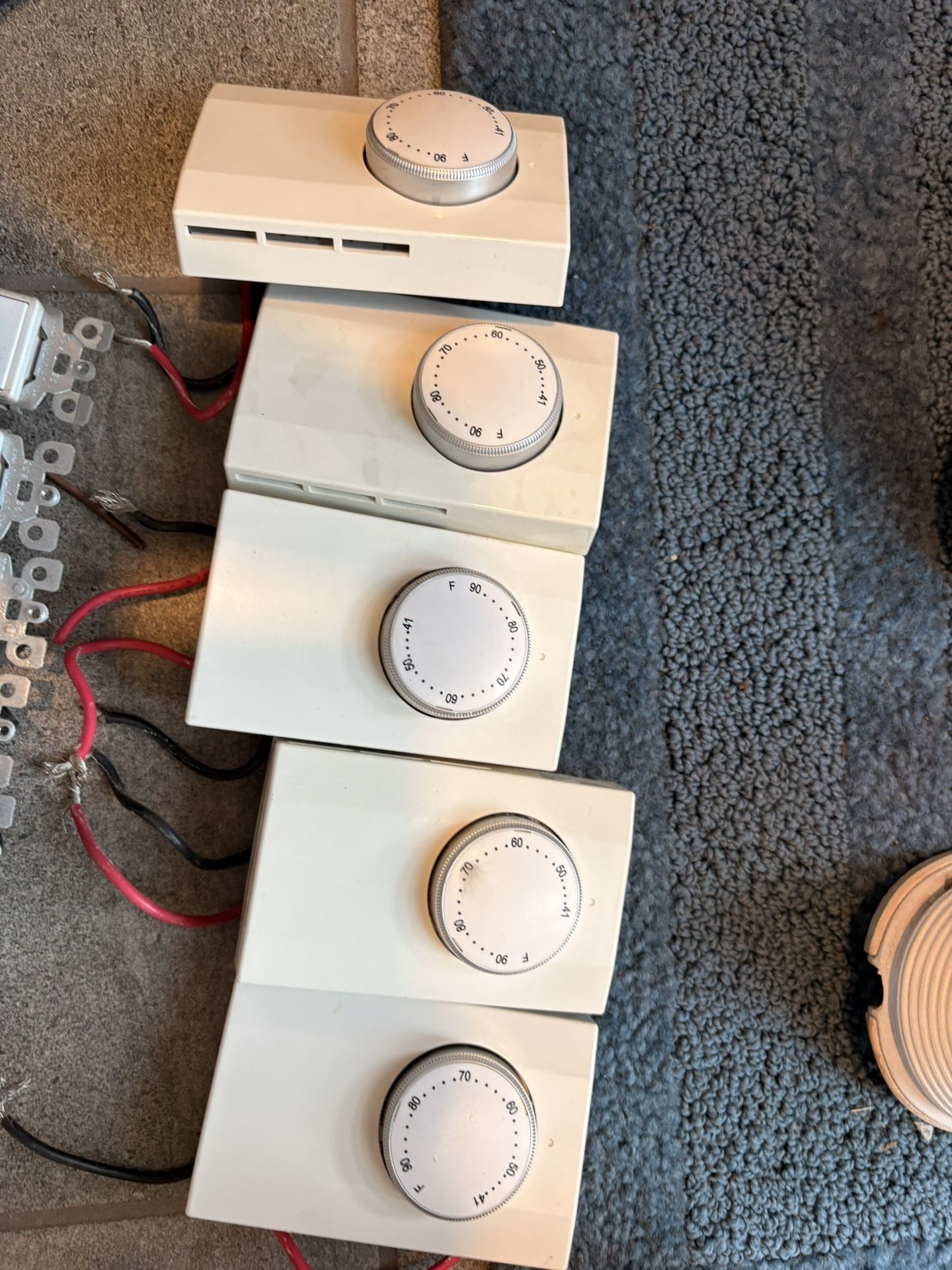 Line Volt heater thermostat , $5 each