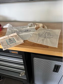 3  cloth bags