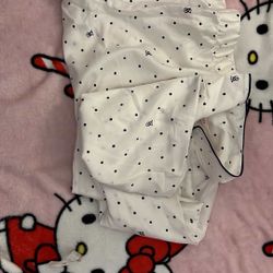 White Victoria Secret Pjs 