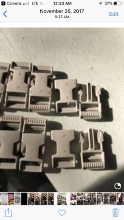 Hebillas plásticas tengo 5000