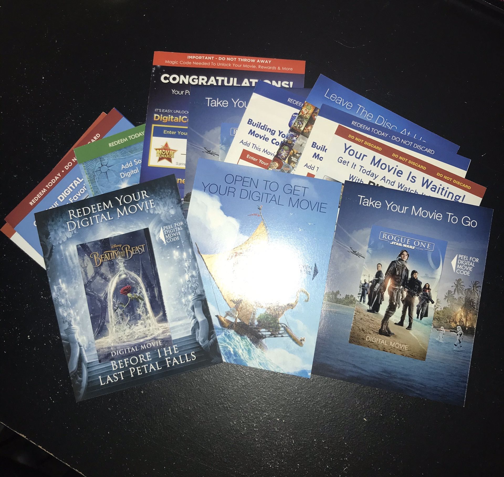 Disney Digital Codes