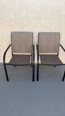 Patio chairs