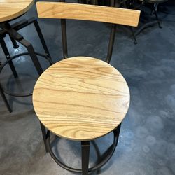 Bar-Height Swivel Stool