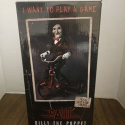 NECA: Saw - Billy the Puppet on Tricycle 12" 