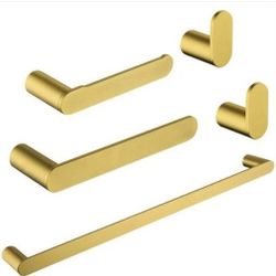Hardware Accessory Set Luxury In Brushed Gold