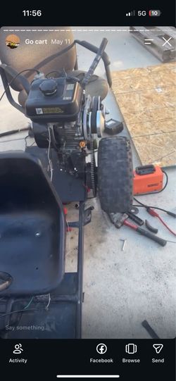 Go cart roller