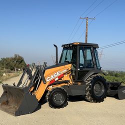 Case 570n Ep Landscape Skip Loader Tractor