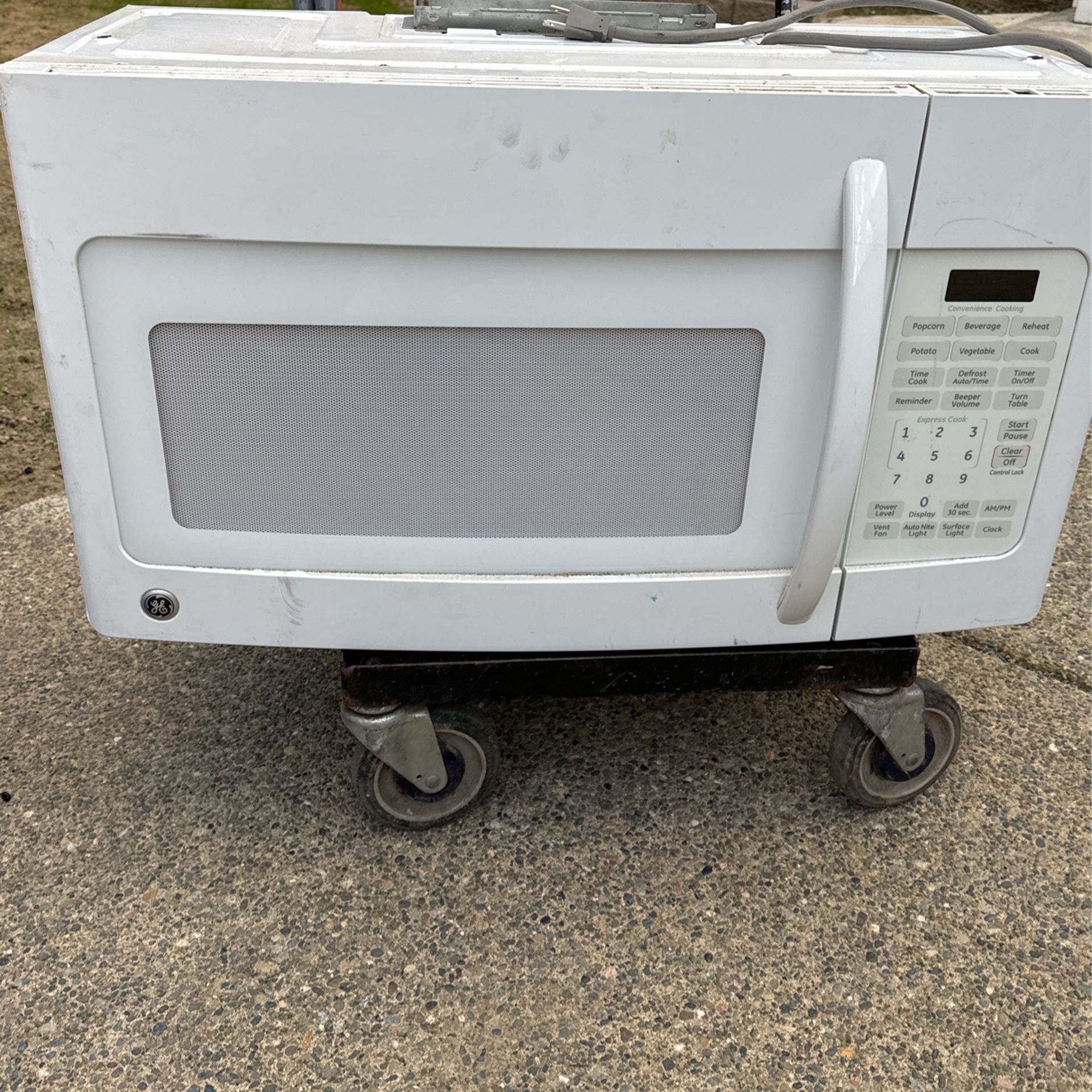 GE microwave