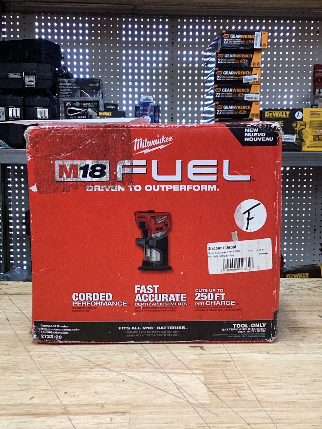 Milwaukee M18 FUEL 18V Lithium-Ion Brushless Cordless Compact Router (Tool-Only)