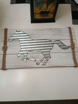 Decorative Horse Plaque