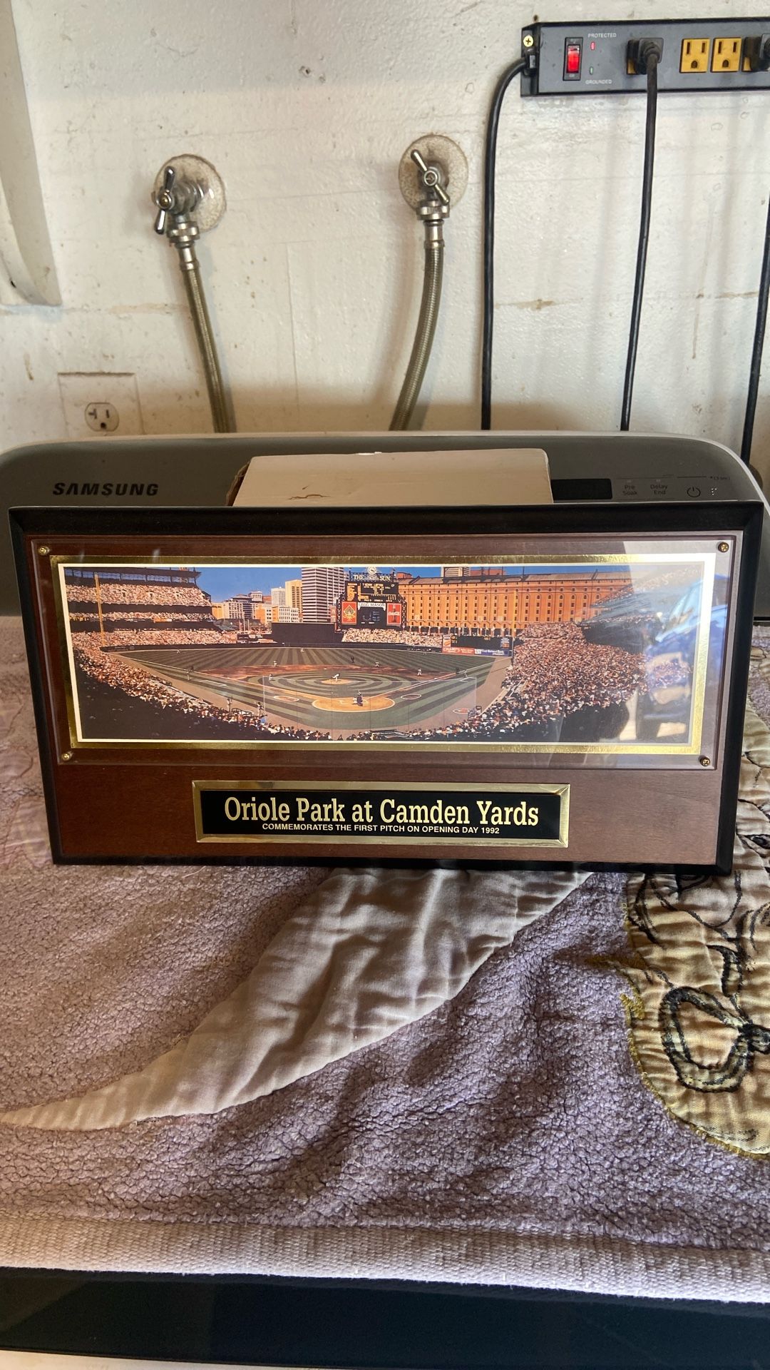 Major League Stadium Collectors Plaque
