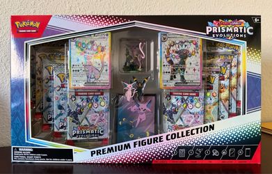 Pokémon Scarlet & Violet Prismatic Evolutions Premium Figure Collection