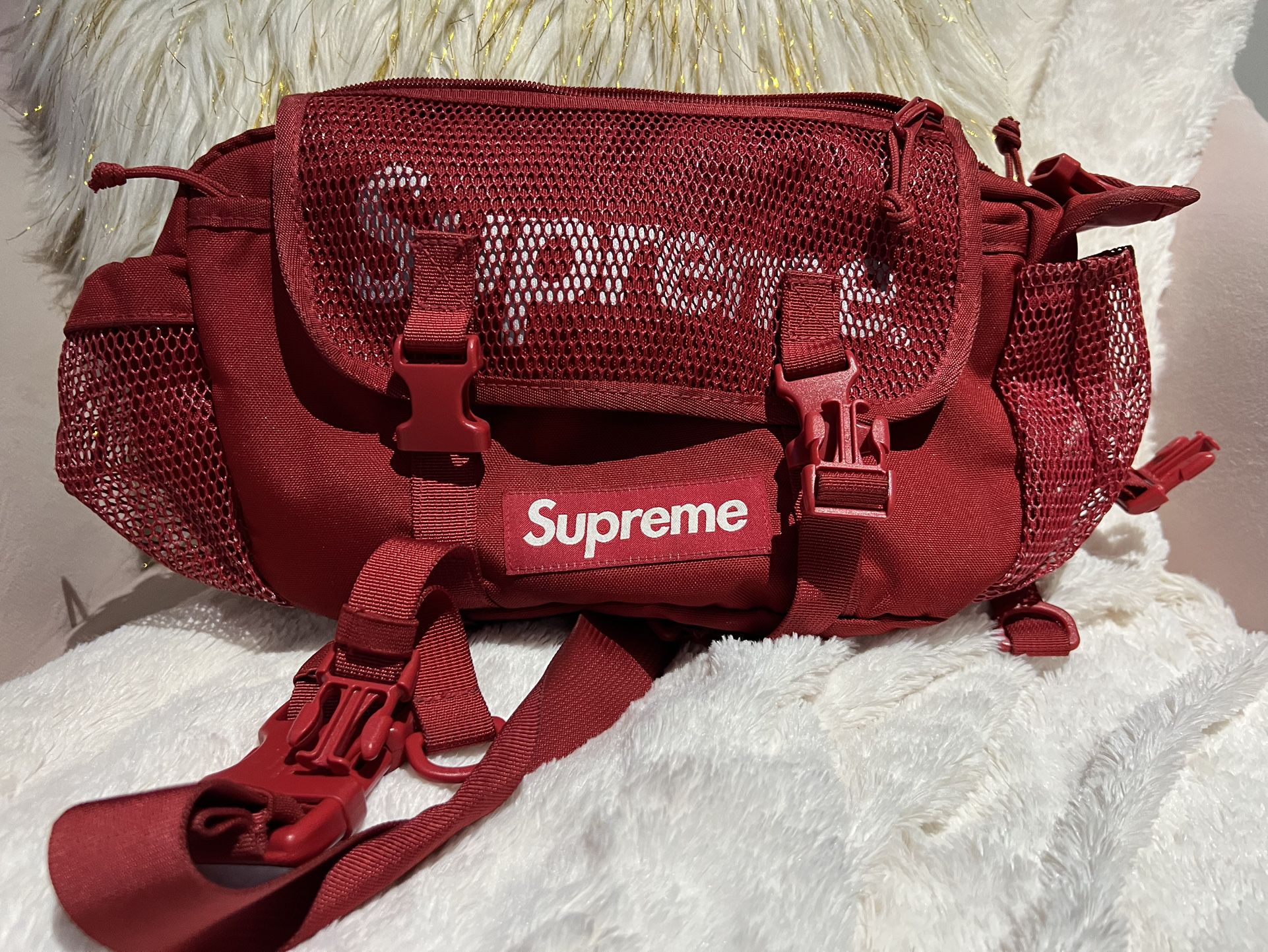 Supreme Box Logo Belt Bag Authentic 