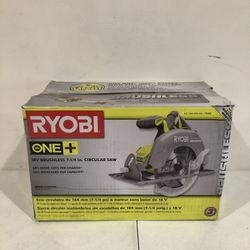 RYOBI 18-Volt ONE+ Cordless Brushless 7-1/4 in. Circular Saw (Tool Only)