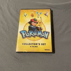 Never Opened Before Pokémon Movie Collecters Set 4 In 1