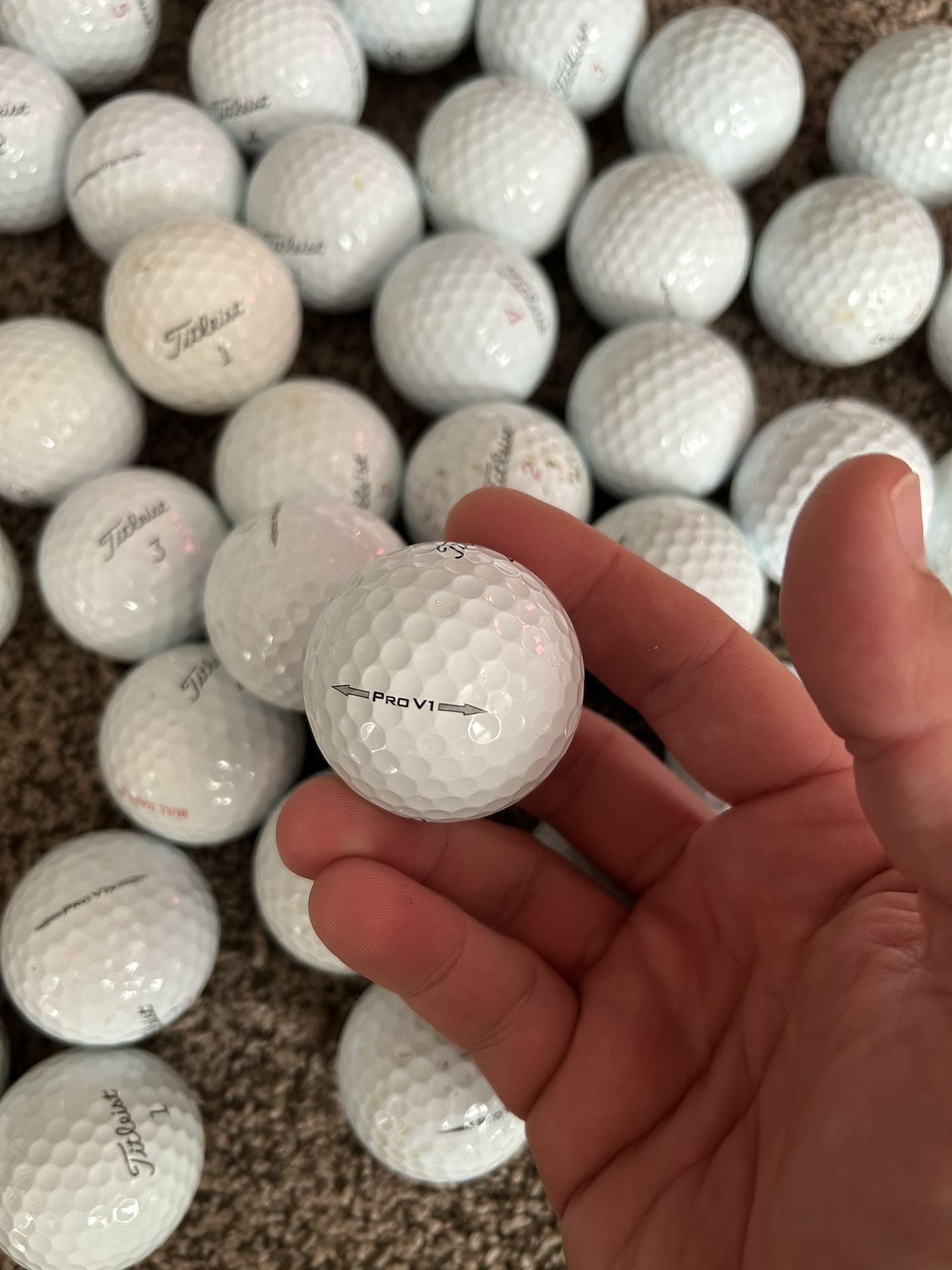 Titleist Pro v1 And Pro V1x Golf Balls