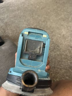 Lithium Battery Sander 45W ABS 3 Speed Low Vibration Comfortable Cordless Tool Only 