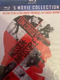 MISSION IMPOSSIBLE 5-Movie Collection (Blu-Ray-2015) NEW!