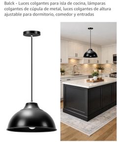 Dome Adjustable Pendant Lights (2-pack)