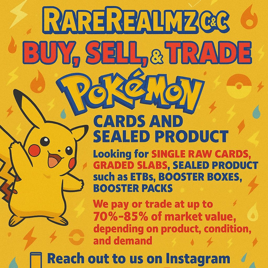 Sell Me Your Pokemon Cards 🤝🏼