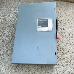 Heavy Duty Safety Switch 200 AM 240 V