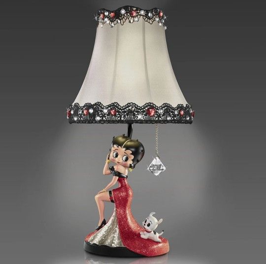 Betty Boop De-light-fully- Dolled Up. Accent Lamp. 295 Only Produced...