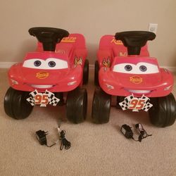 Disney Pixar's Cars 3: McQueen Ride-On Toy by Kid Trax, ages 18 - 30 months

$40.00/each