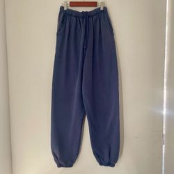 Drills Daily Drills Unisex Navy Cotton French Terry Joggers XS/S Drawstring