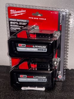 Batería Milwaukee 6AH pack