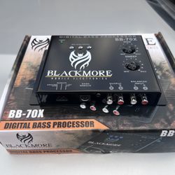Blackmore Pro Audio BB-70X Mobile Audio Digital Bass Processor with Remote