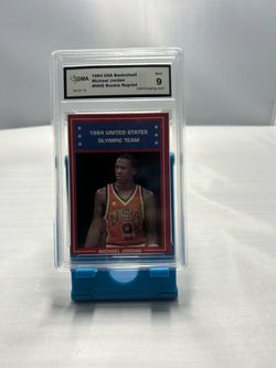 1984 Michael Jordan USA Rookie Card Red Border