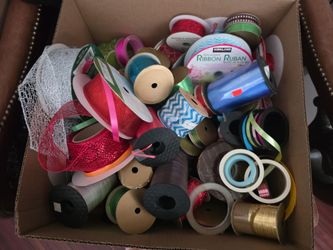 Box of ribbons