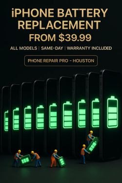 iPhone Battery Replacement – All Models