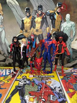 Marvel Legends Spider-Man Across The Spider-Verse Lot