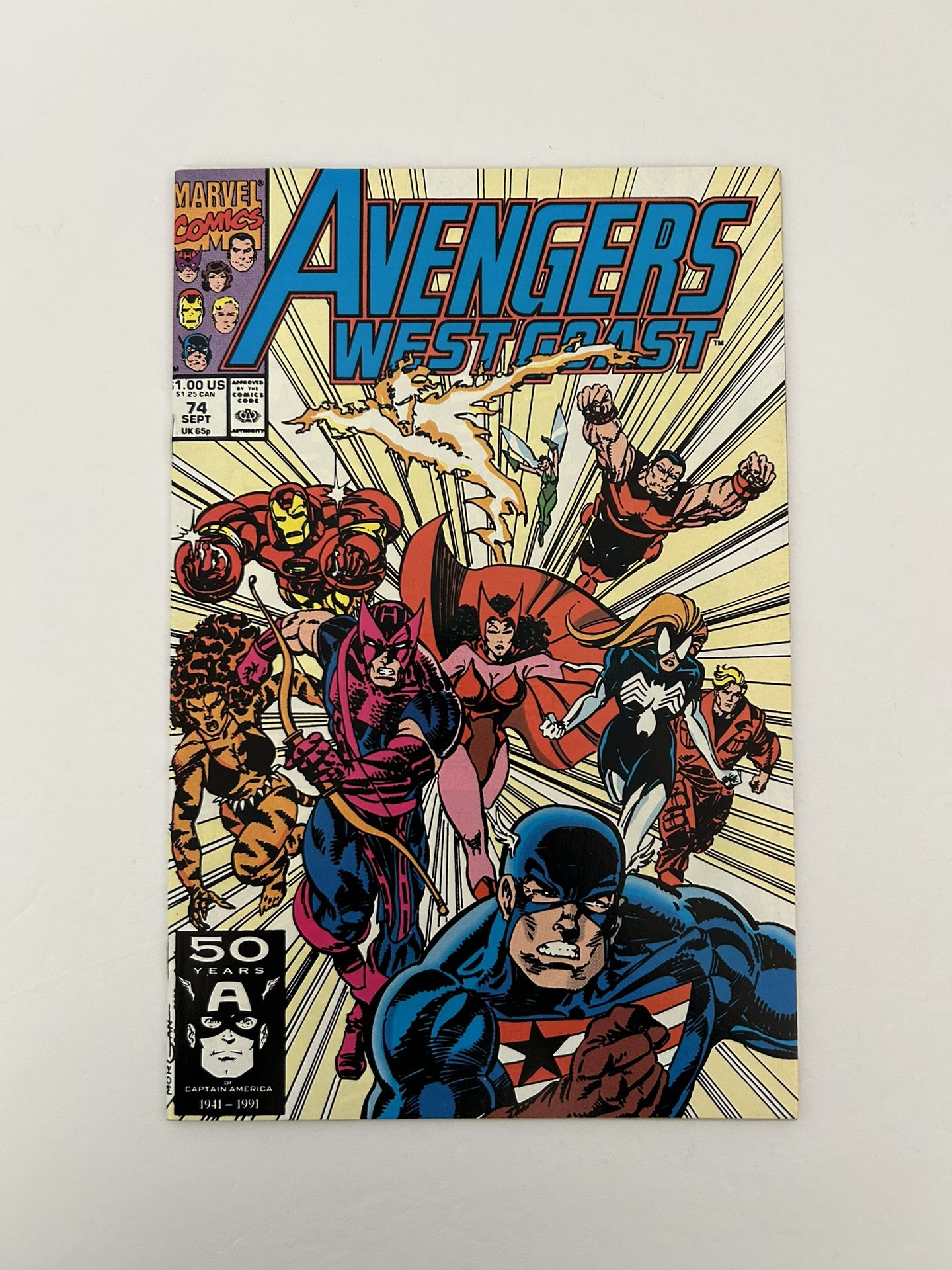 Marvel Avengers West Coast | Issue #74 (September 1991)