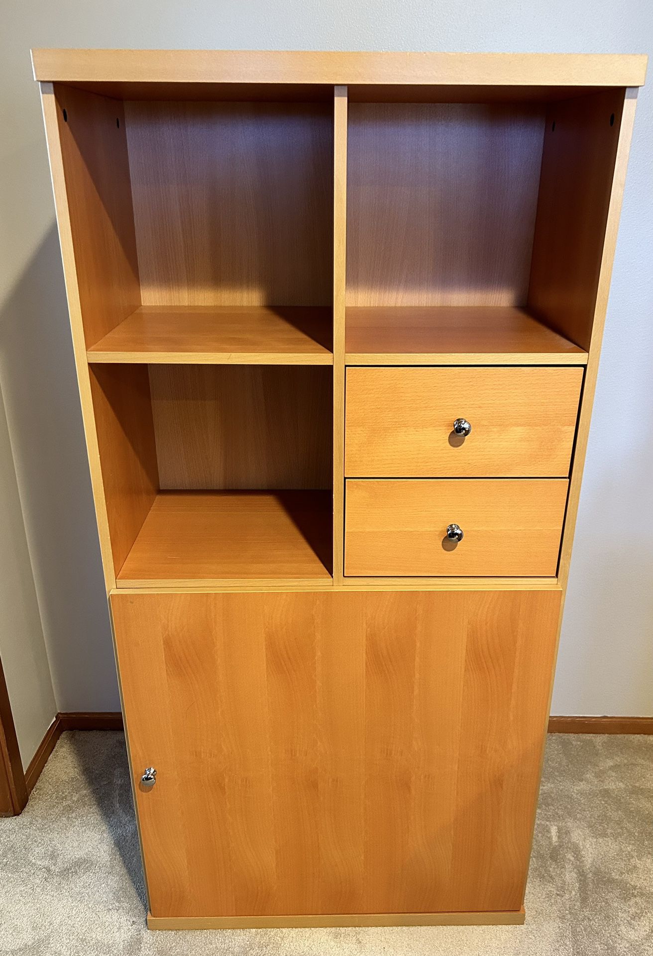 Set of Two matching Ikea Office storage cabinets Credenza