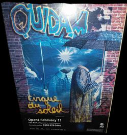 QuiDam Cirque du Soleil large Poster board