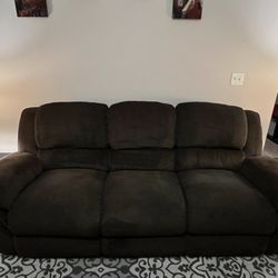 Aldo Manual Reclining Sofa Mocha for Sale in Charlotte NC OfferUp