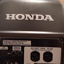 Honda Eu2000i Inverter Generator 