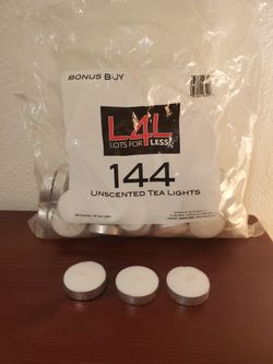 60 Tea Candle Lights