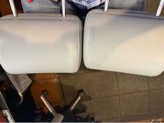 2008-2013 Toyota Sequoia left and right Gray head rest