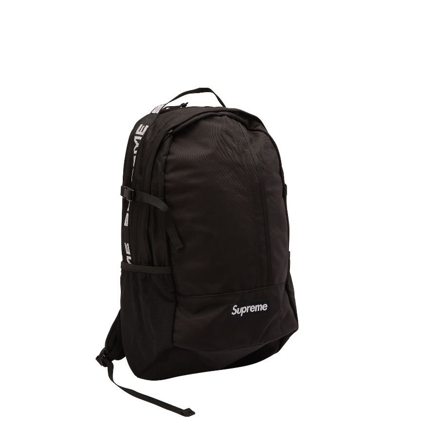 SS 18 Black Supreme Backpack 