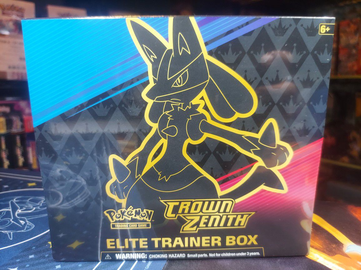 Pokemon Sword&Shield Crown Zenith Elite Trainer Box (ETB)