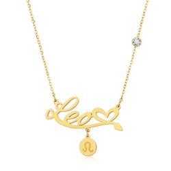 Necklace Stainless Steel Horoscope 