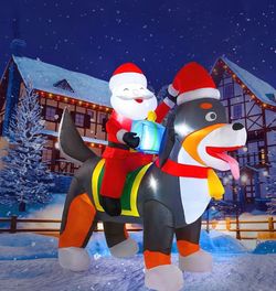 Inflatable Santa